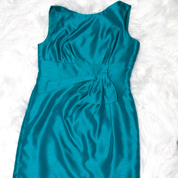 Tahari Dresses & Skirts - TAHARI, teal, sleeveless cocktail dress 14p (fits like 10/12)